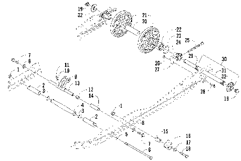 IDLER WHEEL ASSEMBLY [87063]