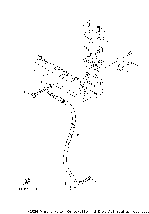 FRONT MASTER CYLINDER