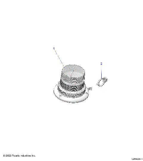 ELECTRICAL, BEACON -   (C2884224-1)