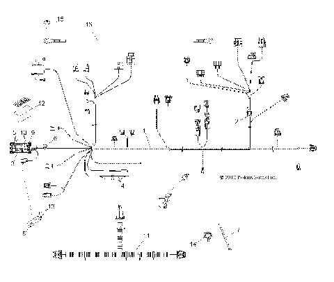 ELECTRICAL, WIRE HARNESSES - R11TH76AB/AC/AG/AF/AH/AR (49RGRHARNESS118004X4)