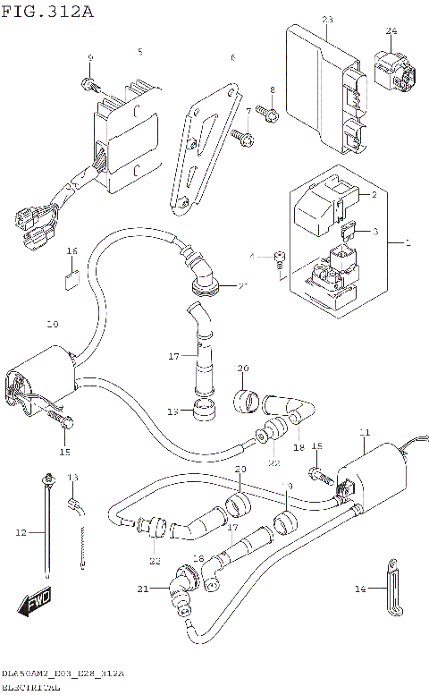 ELECTRICAL (DL650AM2 E03)