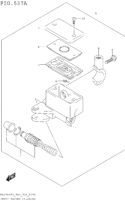 FRONT MASTER CYLINDER