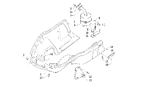BELLY PAN AND EXHAUST ASSEMBLIES [87467]