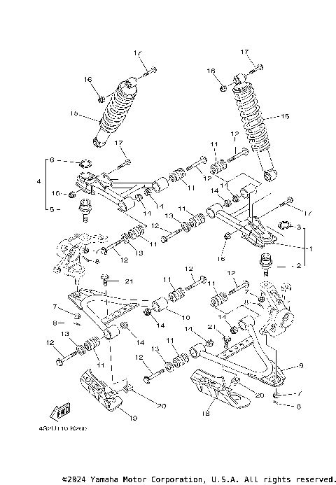 FRONT SUSPENSION WHEEL