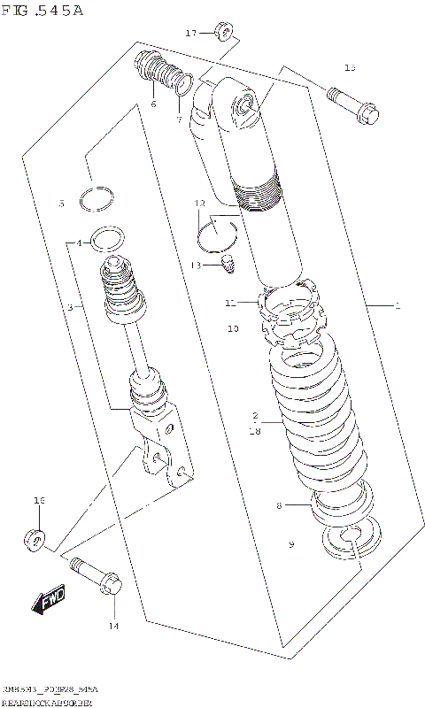 REAR SHOCK ABSORBER