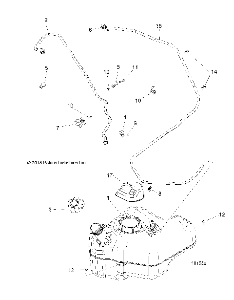 BODY, FUEL TANK - A19DAE57A4 (101556)