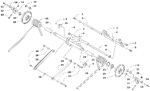 REAR SUSPENSION REAR ARM ASSEMBLY [106155]