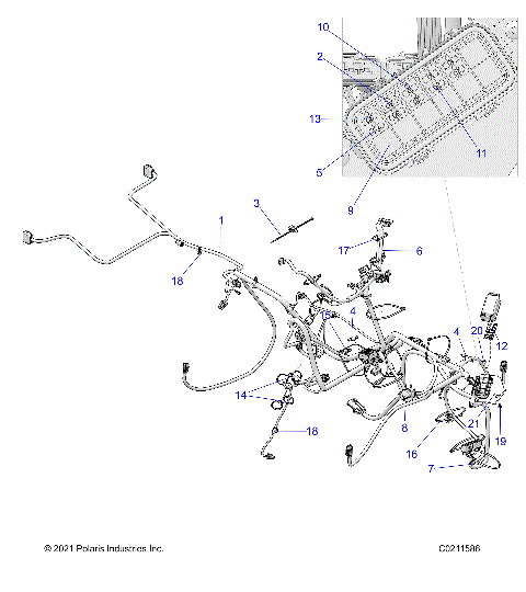 ELECTRICAL, HARNESS - A26SYE85AL (C0211586)