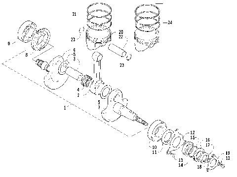 CRANKSHAFT ASSEMBLY [83764]