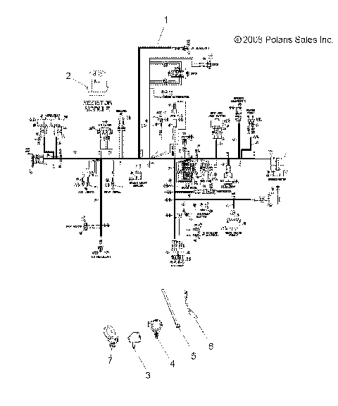 ELECTRICAL, HARNESSES - A08CL50AA (49ATVHARNESS086X6)