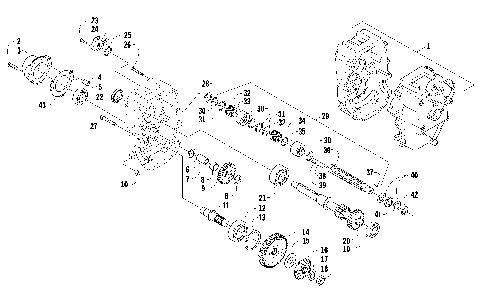 TRANSMISSION RIGHT-SIDE ASSEMBLY [87136]