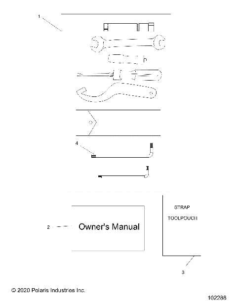 REFERENCES, TOOL KIT and OWNERS MANUAL - Z25HCA18A4/A7/B4/B7 (102286)