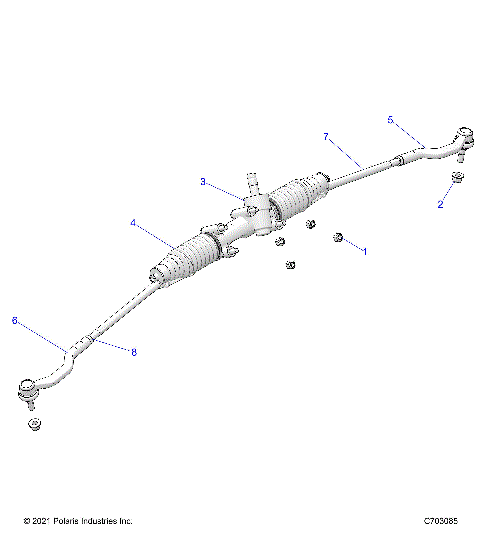 STEERING, GEAR BOX  - Z25NMF99A4/A5/B4/B5 (C703085)