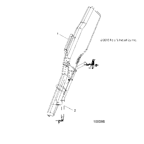 BODY, GUN BOOT - A16SXD95A9 (100088)