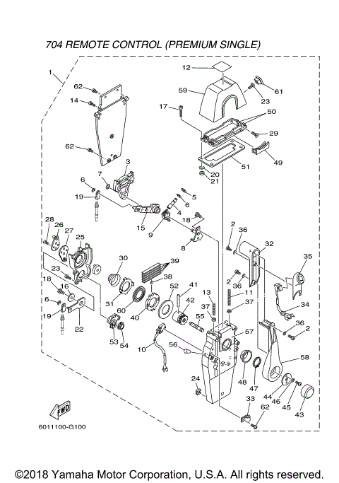 CONTROL BINNACLE PREMIUM SINGLE
