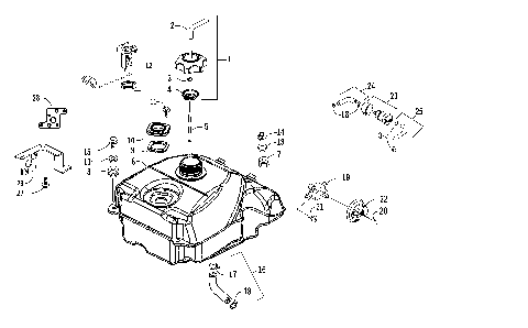GAS TANK ASSEMBLY [89296]