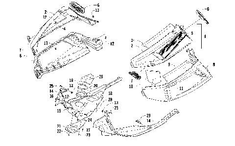SKID PLATE AND SIDE PANEL ASSEMBLY [89666]