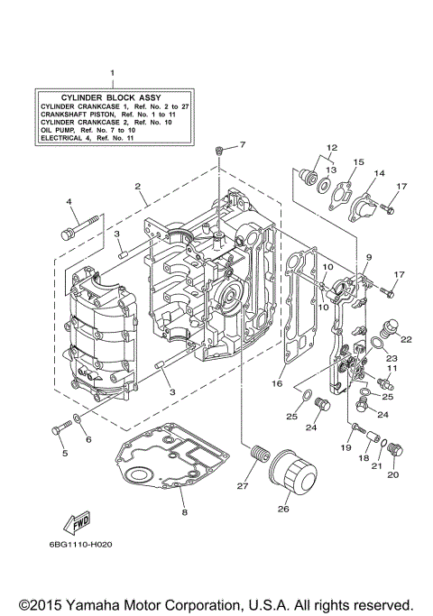 CYLINDER CRANKCASE 1