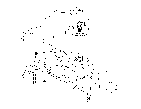 GAS TANK ASSEMBLY [95081]