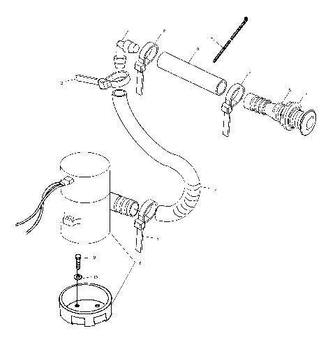 BILGE PUMP - W025197D/W025197I (4971297129B10)