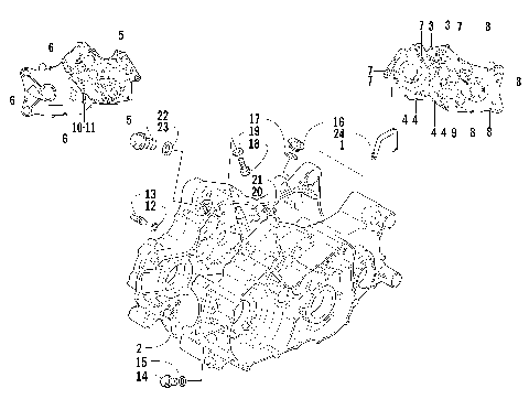 CRANKCASE ASSEMBLY [77955]