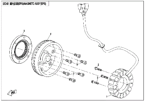 MAGNETO ASSY (EPS)