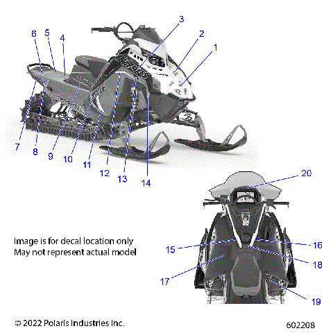 BODY, DECAL, BLACK SIDE PANEL W/FLAT BLACK ACCENT - S23TFG8RS/8RE (602208)