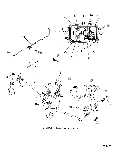 ELECTRICAL, HARNESS - R18RTE87F1/S87C1/F1 (702463)
