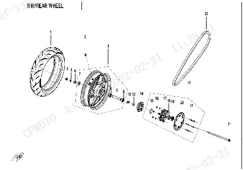 REAR WHEEL