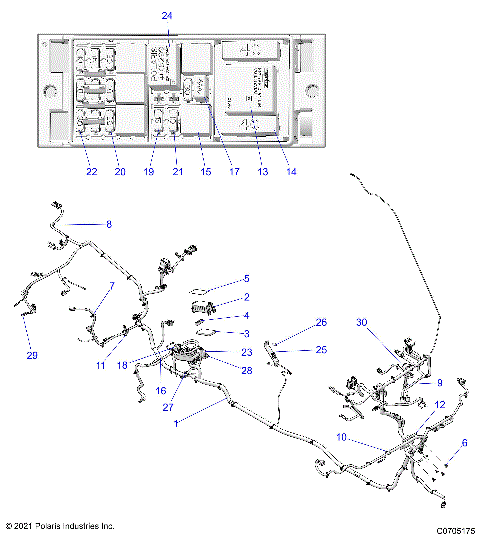 ELECTRICAL, WIRE HARNESSES - D22P4ED4B4/FD4B4 (C0705175)