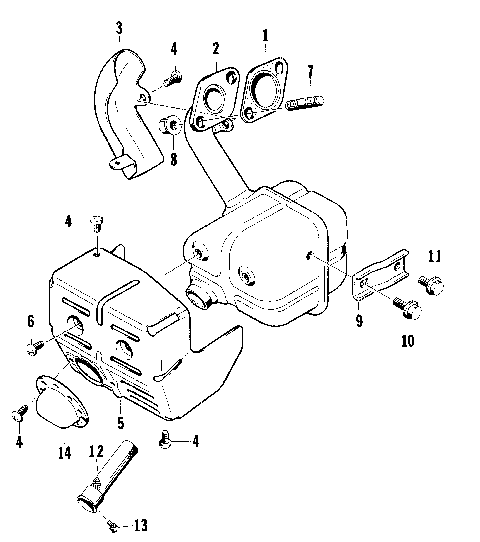 MUFFLER ASSEMBLY [74820]