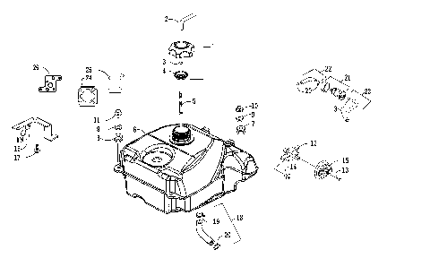 GAS TANK ASSEMBLY [87658]