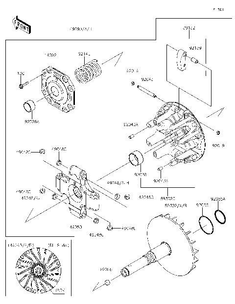 コスタさま SZ Baer 2-Piece Front Brake Rotors (Slotted) Nissan 300ZX