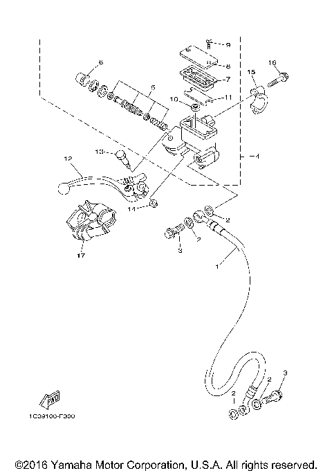 FRONT MASTER CYLINDER