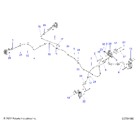BRAKES, BRAKE LINES AND MASTER CYLINDER - G25G4E99 (C0704186)