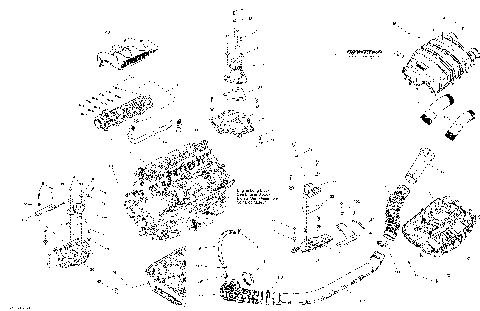 01- Engine And Air Intake Silencer