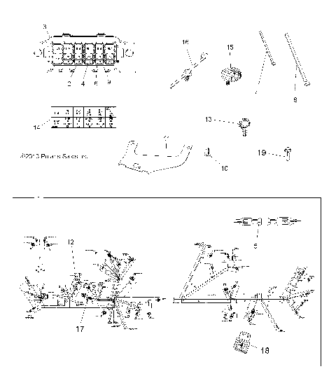 ELECTRICAL, HARNESS - A14DN8EFQ (49ATVHARNESS14SP850TRGI)