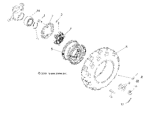 WHEELS, FRONT - R10HR76AG/AR (49RGRWHEELFRT106X6)