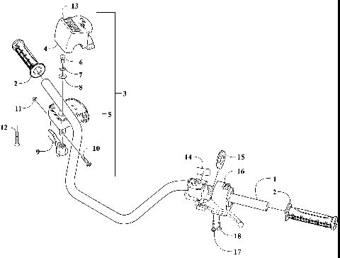 HANDLEBAR ASSEMBLY [303039]