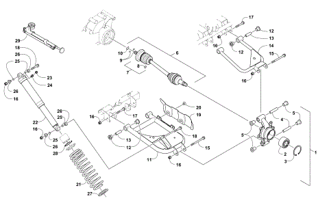 REAR SUSPENSION ASSEMBLY