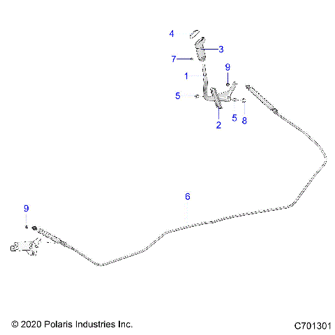 DRIVE TRAIN, GEAR SELECTOR - R21RRE99FP/F9 (C701301)