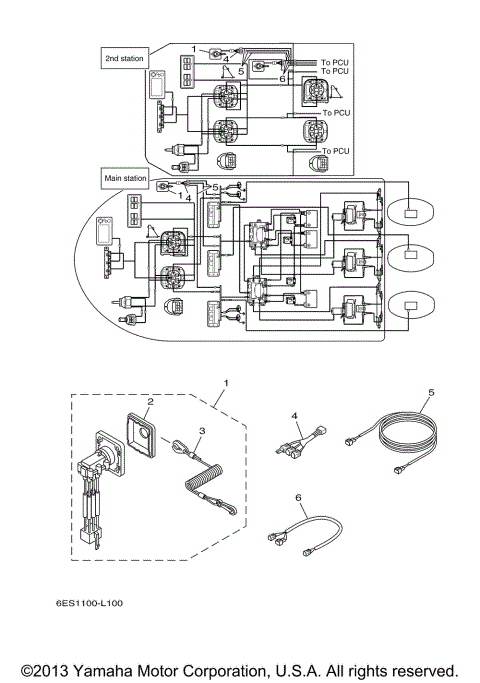 PANEL SWITCH (TRIPLE)