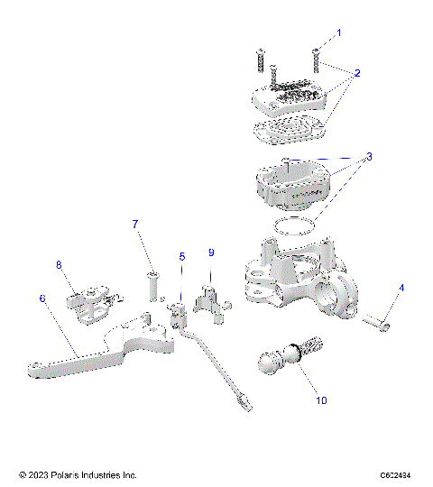 BRAKES, MASTER CYLINDER ASM. - S24TDV6RS/6RE (C602494)