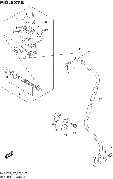 FRONT MASTER CYLINDER