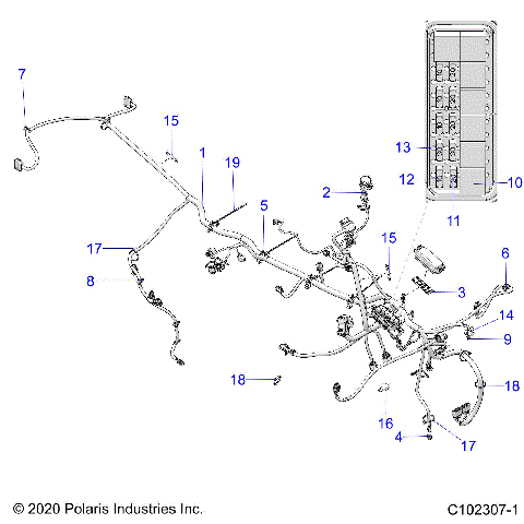 ELECTRICAL, WIRE HARNESS - A24SJE57AX (C102307-1)