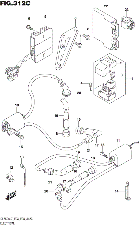 ELECTRICAL (DL650AL7 E33)
