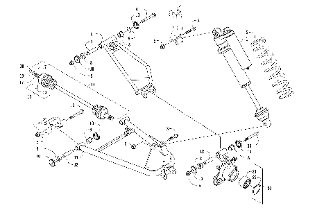 REAR SUSPENSION ASSEMBLY [302078]