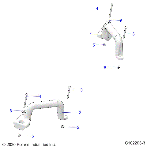 BODY, HANDGRIPS - A25SLE95PF (C102203-3)