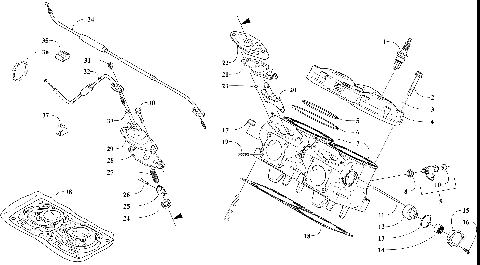 CYLINDER AND HEAD ASSEMBLY [108289]