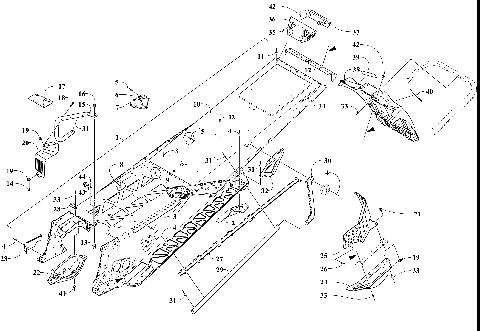 TUNNEL AND SNOWFLAP ASSEMBLY [108140]
